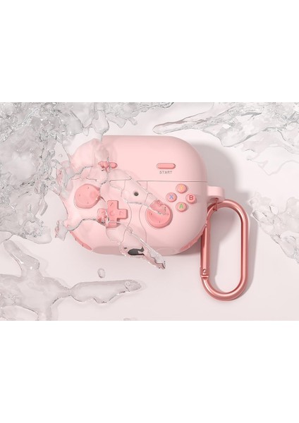 Samsung Galaxy Buds 3 Pro Uyumlu Silikon Kılıf Anahtarlıklı Kılıf [gampad Tasarımı] modelleri