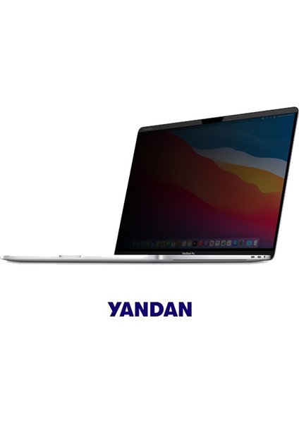 Macbook Air 13.3 Macbook Manyetik Hayalet Ekran Koruyucu - Siyah 13