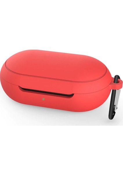 Samsung Galaxy Buds Uyumlu Mat Silikon Kılıf+Kanca