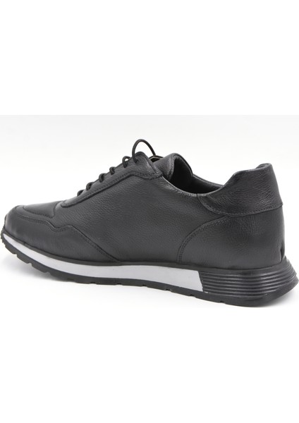 (Tardelli) Deri Termo Kaymaz Taban Lastik Bağcıklı Günlük Erkek Ayakkabı Siyah modelleri
