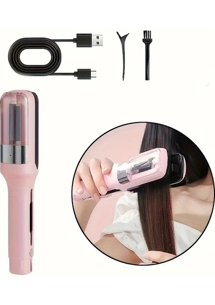 Naturalcharm AW-888 USB Şarj Edilebilir Elektrikli Saç Düzeltici Saç Kırıklarını Düzelt fiyatları