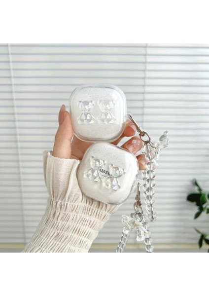 Samsung Galaxy Buds Live - Galaxy Buds Fe Uyumlu Figürlü Silikon Kılıf