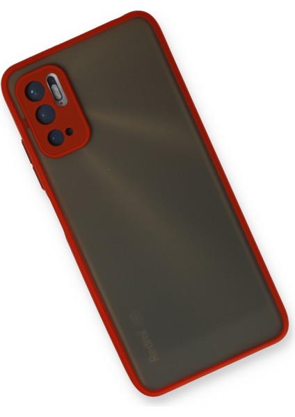 Xiaomi Poco M3 Pro Kılıf Montreal Silikon Kapak - Kırmızı 13