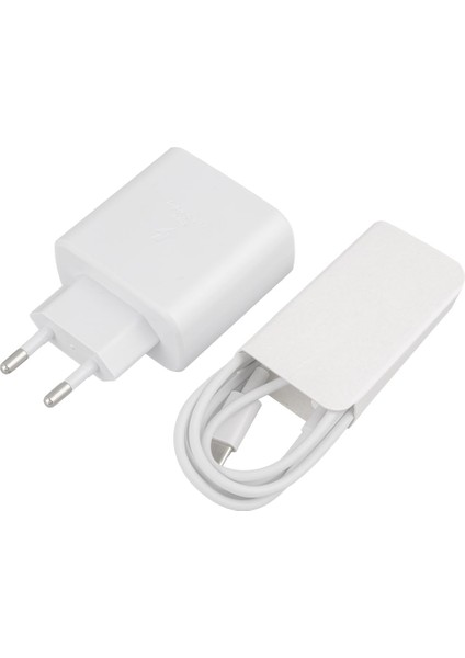 Weko WK-21440 25 Watt Cep Telefonu Şarj Aleti Adaptörü Type-C Kablolu Iki Ucu Type-C