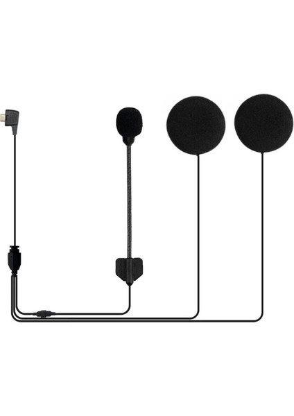 Cmmk-06 Plus Bluetooth Intercom Seti Uyumlu Açık Kask Kulaklık Seti