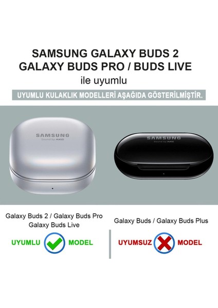 Samsung Galaxy Buds 2 - Galaxy Buds Pro Uyumlu Kılıf Darbeye Dayanıklı Sert Koruyucu fırsatları