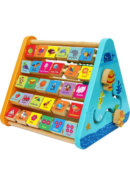 Toys Of Wood Oxford Towo Montessori Ahşap Oyuncaklar Çocuk Aktivite Küpü Okul Öncesi Eğitim Öğrenme