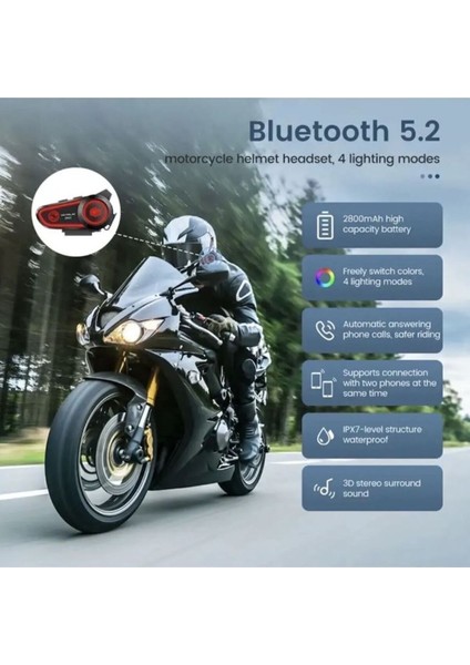 A3 Motosiklet Intercom Seti Kask Kulaklığı Premium Model modelleri