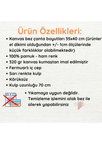 Dinozor Desen Çok Amaçlı Kanvas Çanta