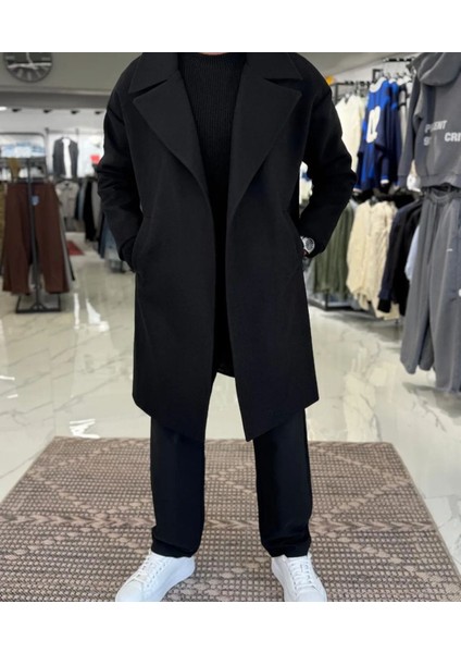 Yeni Sezon Oversize Rahat Kesim Uzun Erkek Kaşe Kaban Palto fiyatları