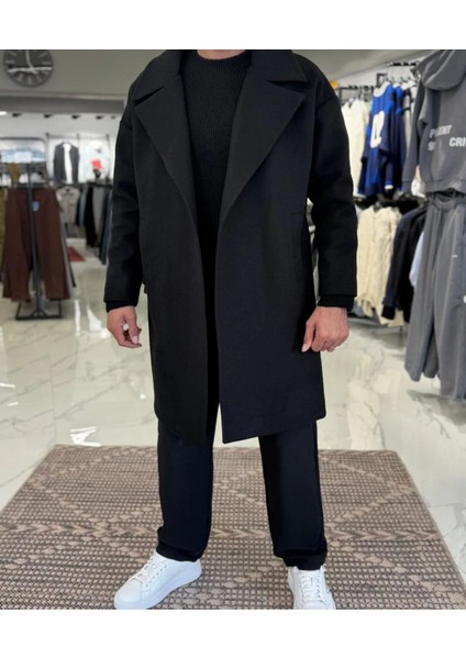 Yeni Sezon Oversize Rahat Kesim Uzun Erkek Kaşe Kaban Palto modelleri
