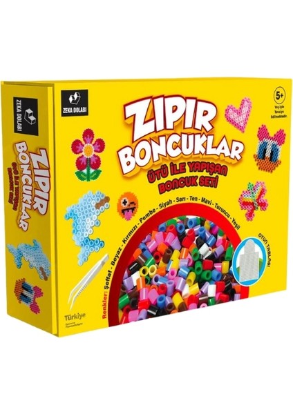 Zıpır Boncuklar Ütü Ile Yapışan Boncuk Seti (Oyuncak - Aktivite- Etkinlik )