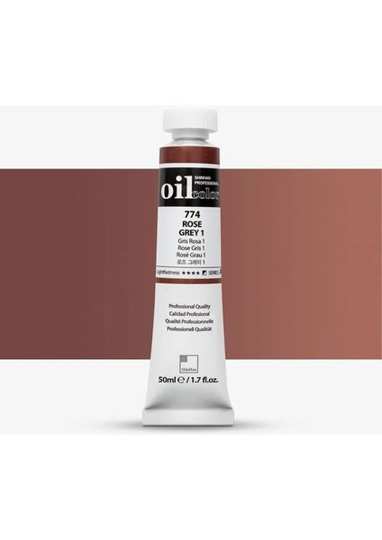 Yağlı Boya Profesyonel Rose Grey (774) 50ML Tüp (Seri A)