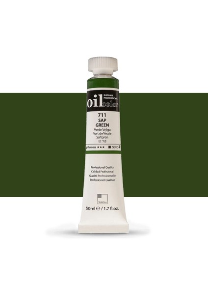 Yağlı Boya Profesyonel Sap Green (711) 50ML Tüp (Seri A)