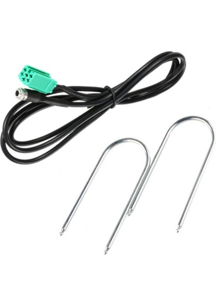 Renault Clio CD Çalar Aux Menülü Teypler Için 140CM Dişi Aux Kablo