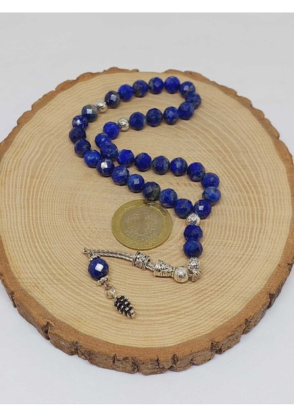 Lapis Taşı Üst Segment Faset Kesim 33LÜK Tesbih 8mm (54330) fırsatları