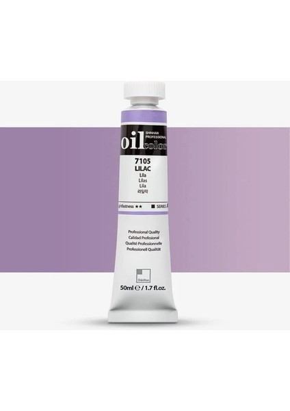 Yağlı Boya Profesyonel Lilac (7105) 50ML Tüp (Seri A)