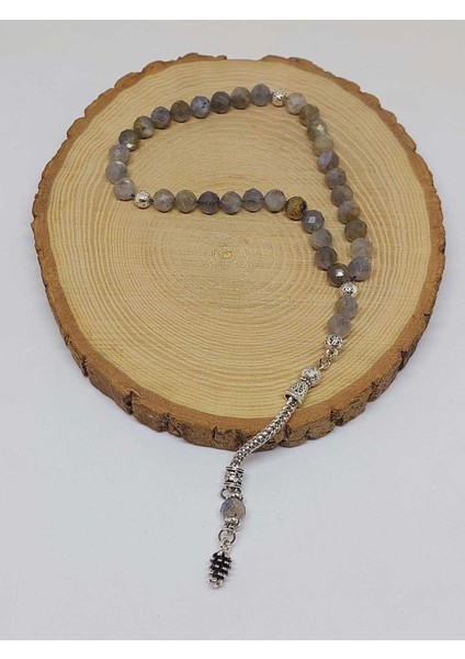 Labradorit Taşı Üst Segment Faset Kesim 33LÜK Tesbih 7.5mm (53080) fırsatları