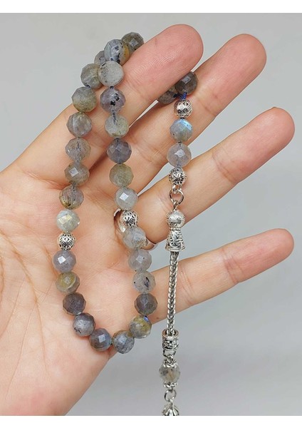 Labradorit Taşı Üst Segment Faset Kesim 33LÜK Tesbih 7.5mm (53080) indirimleri