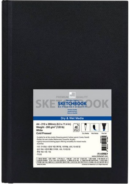 Shinhan A4 200 Gr, 40 Sayfa (Dry & Wet Media)