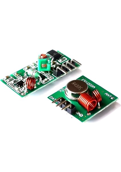 433MHZ Rf Alıcı Verici Modül Çifti Kablosuz Haberleşme Kumanda