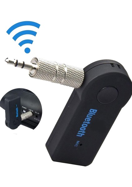 Mikrofonlu Aux Çıkışlı Araç Bluetooth Kiti modelleri