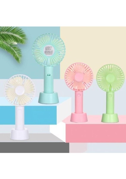 Şarjlı Fan Mini Taşınabilir El Ve Masa Üstü Vantilatör Işıklı Gittiğiniz Heryere Götürebildiğiniz Usb Şarj Girişli Şirin Ve Kullanışlı Vantilatör Kavurucu Sıcaklarda Cantanızda En Büyük cınız