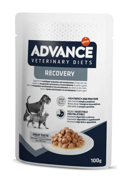 Kedi&köpek Recovery Yaş Mama 100 gr