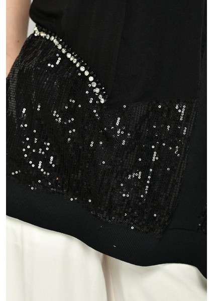 Pul Payetli Tasarım Bluz fiyatları