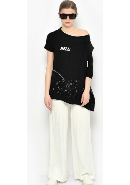 Pul Payetli Tasarım Bluz modelleri