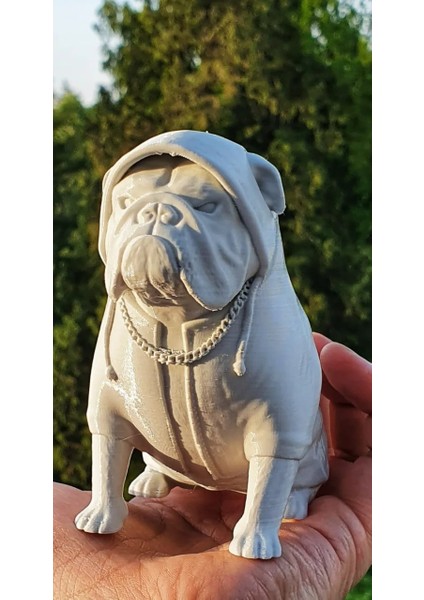 Bulldog Figür 3D fiyatları