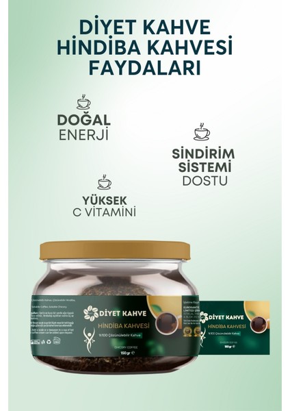 Hindiba Detox Kahve 3x150 gr modelleri