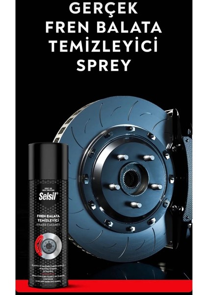 Fren Balata Temizleme Spreyi 500 ml -3 Adet