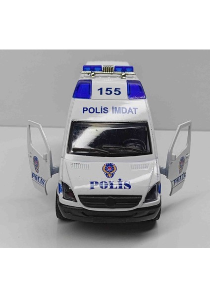 Vardem Mercedes Benz Polis Ekip Otosu / Çekbırak Sirenli Metal Minibüs indirimleri