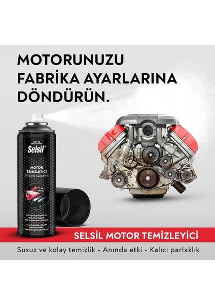 Susuz Motor Temizleyici Yeni Dizayn 500ML