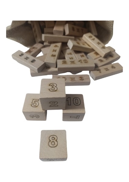 Çarpmaca ( Çarpım Tablosu, Ahşap Bloklar, Ahşap Küpler, Çarpma, Oyun, Matematik )