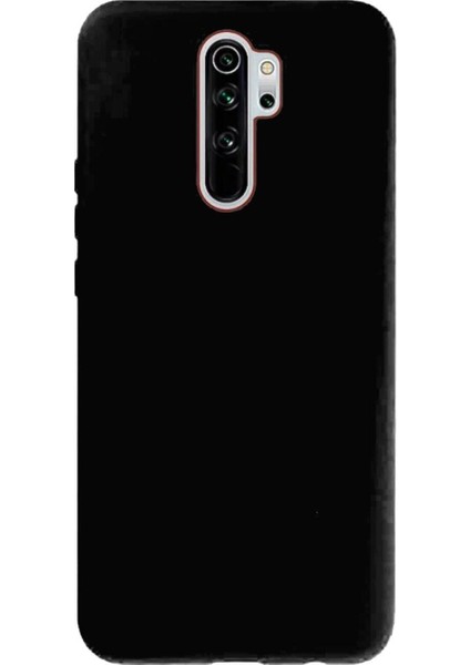 Piyasa Sepeti Xiaomi Redmi Note 8 Pro Içi Kadife Silikon Kılıf Siyah