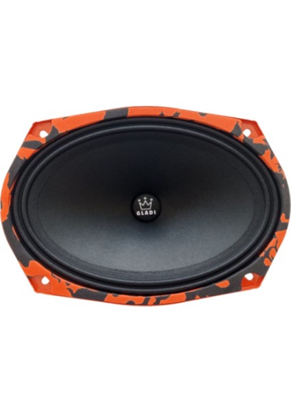 Gladi 6x9 Profesyonel Midrange Hoparlör 1 Takım 2 Adet