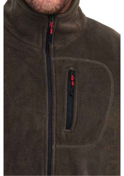 Erkek Kadın Outdoor Cepli Tam Fermuarlı Polar modelleri