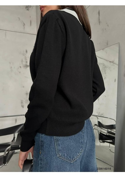Nunu Holly Polo Yaka Kolej Kazak