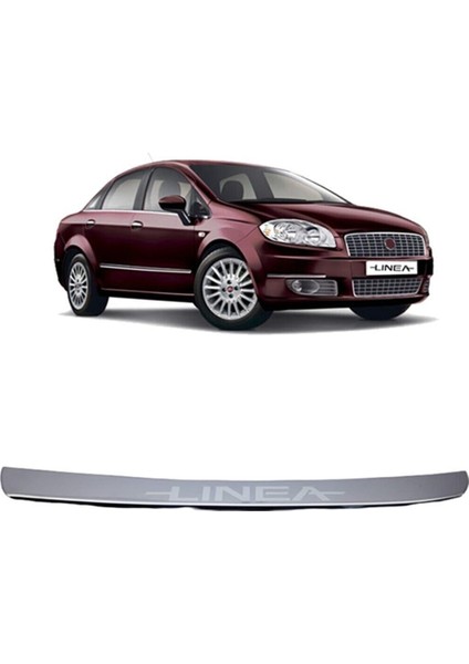 Fiat Linea Krom Arka Tampon Eşiği 2007 ve Üzeri P.çelik
