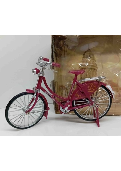 1:10 Ölçek Sergilemelik Vitrin ve Masa Için Metal Bisiklet/// Detaylı Özel Model
