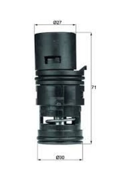 -Knecht-Behr TO775 Termostat Bmw X3 E83 N52 N52 17113438717