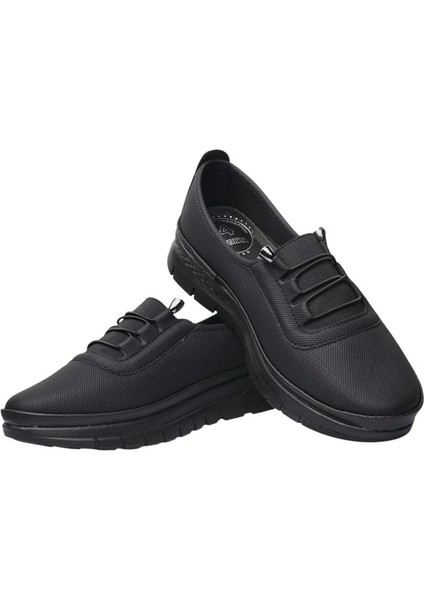 Kadın Ortopedik Taban Comfort Günlük Ayakkabı SİYAH modelleri