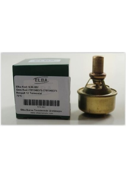 860002 Renault-12 Termostat (Çentiklı) 75 770134068