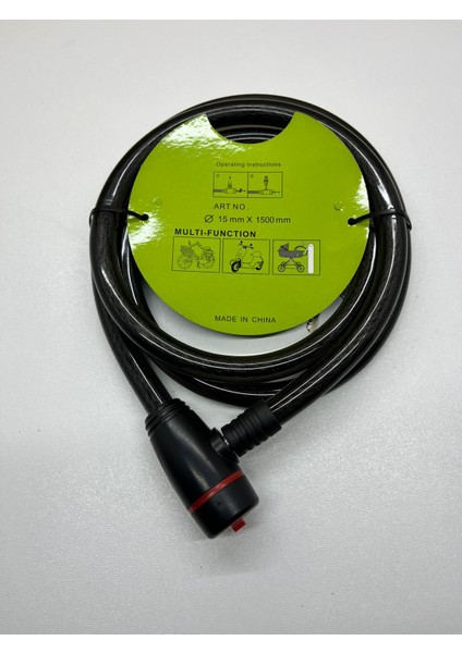Motorsiklet Halat Kilit 15*1500 mm fiyatları