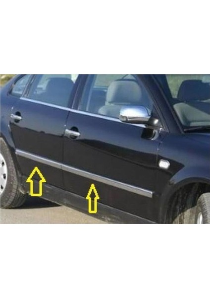 Vw Passat 3b Krom Yan Kapı Çıtası 4 Kapı 1996-2005 Arası Paslanmaz Çelik