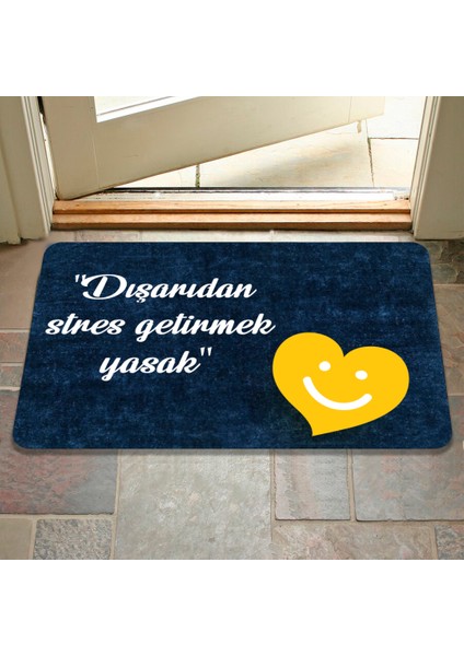 Dijital Baskılı Kapı Önü Paspas Çiçek Desenli Hoş Geldiniz Yazılır Ev Içi ve Dışı Banyo Mutfak Çocuk Odası Için kullanılabilir 45X70