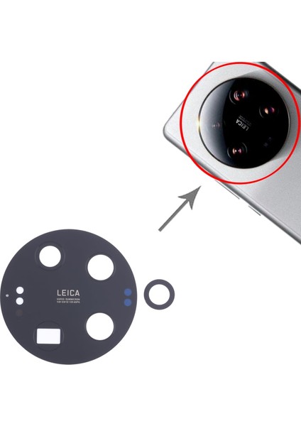 Xiaomi 13 Ultra Uyumlu Kamera Lensi Cam 2304FPN6DC, 2304FPN6DG