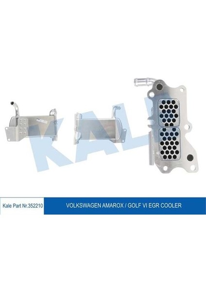 352210 Egr Valfi Amarok 2.0tdı Cdba Cnfa Cdca 10-Sadece Egr Kısmı 03L131512DL